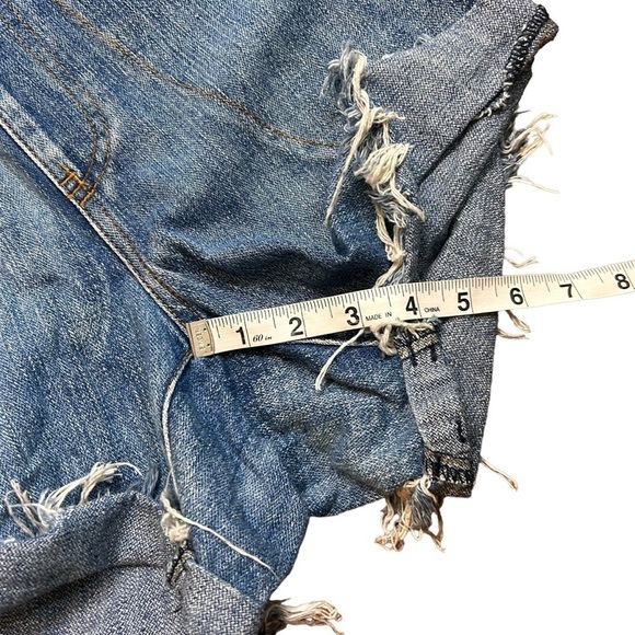 One Teaspoon Cobaine Hunters- Relaxed Mid Rise Shorts - Picture 15 of 15